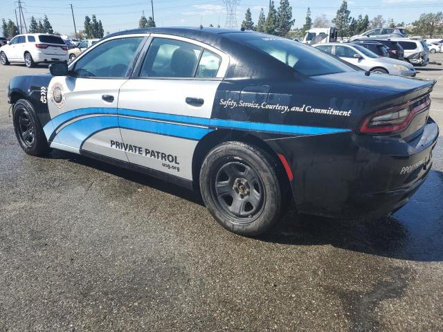 2C3CDXAG6GH272181 - 2016 DODGE CHARGER POLICE BLACK photo 2