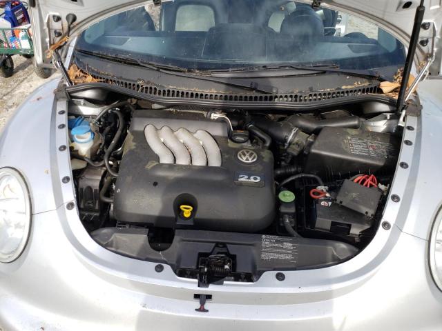 3VWBM31YX5M369548 - 2005 VOLKSWAGEN NEW BEETLE GL 银色 照片 11
