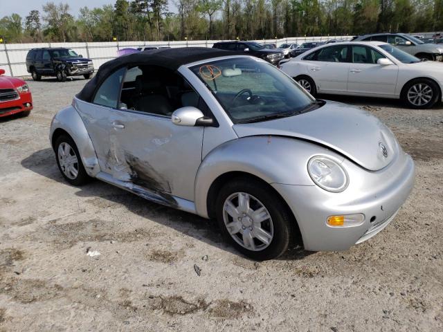 3VWBM31YX5M369548 - 2005 VOLKSWAGEN NEW BEETLE GL 银色 照片 4