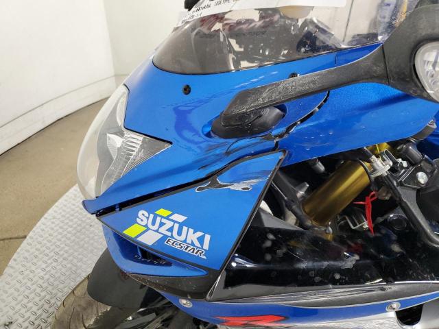 JS1GR7MAXN7100504 - 2022 SUZUKI GSX-R750 BLUE photo 10