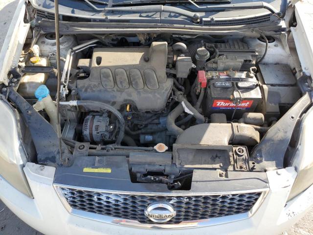 3N1AB6AP1CL612716 - 2012 NISSAN SENTRA 2.0 WHITE photo 11