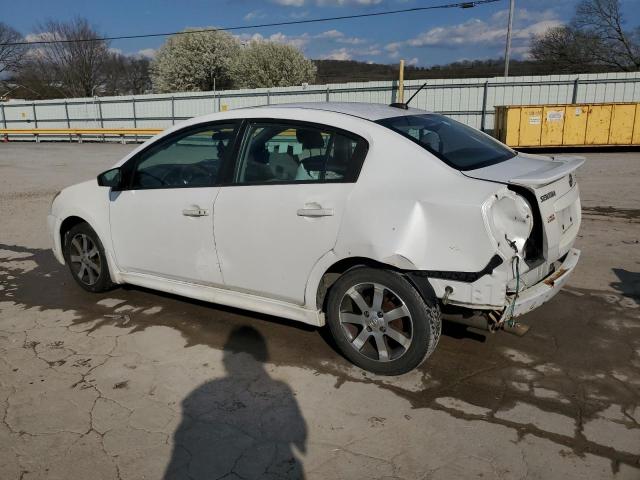 3N1AB6AP1CL612716 - 2012 NISSAN SENTRA 2.0 WHITE photo 2