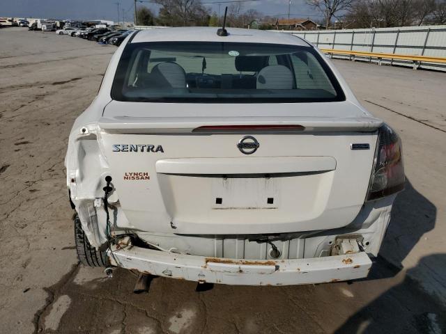 3N1AB6AP1CL612716 - 2012 NISSAN SENTRA 2.0 WHITE photo 6