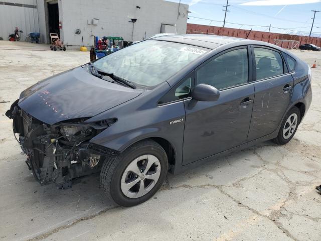 JTDKN3DU4D5678512 - 2013 TOYOTA PRIUS GRAY photo 1