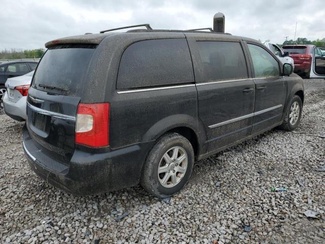 2C4RC1BG2DR657960 - 2013 CHRYSLER TOWN & COU TOURING შავი ფოტო 3