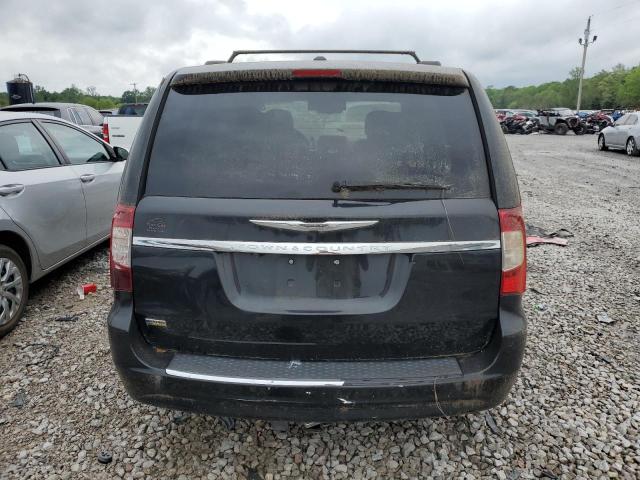 2C4RC1BG2DR657960 - 2013 CHRYSLER TOWN & COU TOURING შავი ფოტო 6