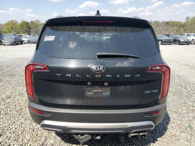 5XYP54HCXLG022303 - 2020 KIA TELLURIDE SX BLACK photo 6