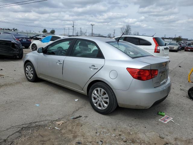 KNAFT4A20C5621770 - 2012 KIA FORTE LX SILVER photo 2