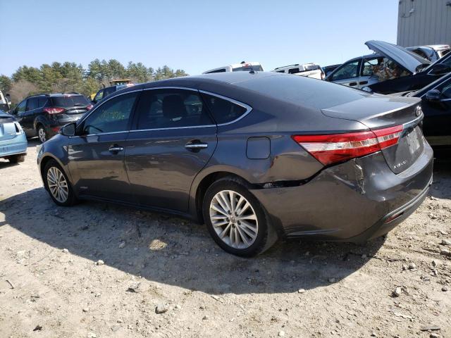 4T1BD1EB0EU022069 - 2014 TOYOTA AVALON HYBRID GRAY photo 2