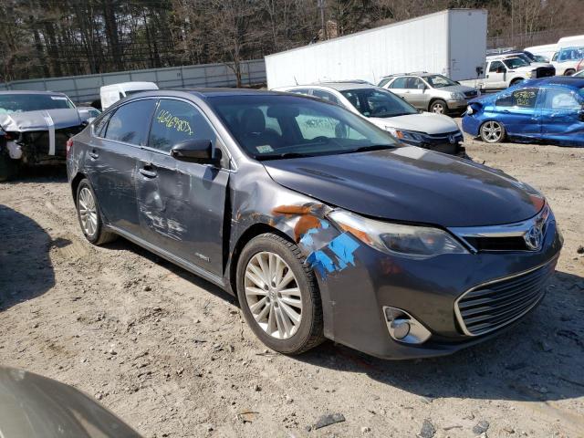 4T1BD1EB0EU022069 - 2014 TOYOTA AVALON HYBRID GRAY photo 4