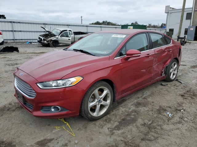 1FA6P0H76E5380243 - 2014 FORD FUSION SE BURGUNDY photo 1