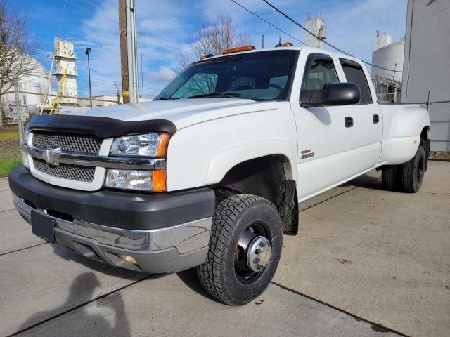 1GCJK33184F147481 - 2004 CHEVROLET SILVERADO K3500 WHITE photo 2