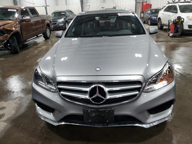 WDDHF8JB2FB113595 - 2015 MERCEDES-BENZ E 350 4MATIC GRAY photo 5