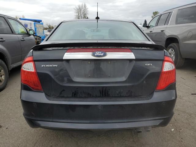 3FAHP0JA3CR237985 - 2012 FORD FUSION SEL BLACK photo 6