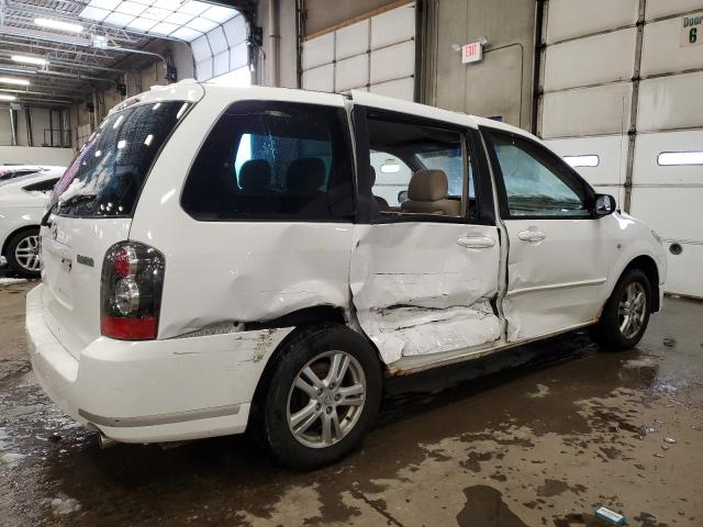 JM3LW28A060556989 - 2006 MAZDA MPV WAGON WHITE photo 3