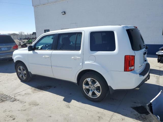 5FNYF3H51DB041084 - 2013 HONDA PILOT EXL თეთრი ფოტო 2