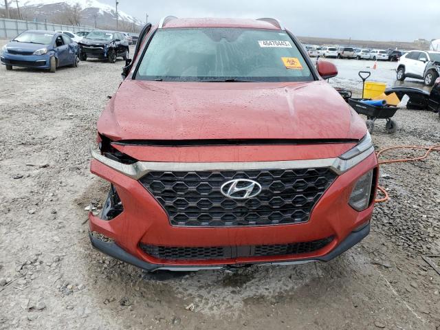 5NMS3CAD5KH056635 - 2019 HYUNDAI SANTA FE SEL MAROON photo 5