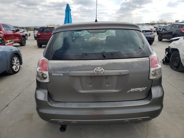 2T1KR32E18C718683 - 2008 TOYOTA COROLLA MA XR GRAY photo 6