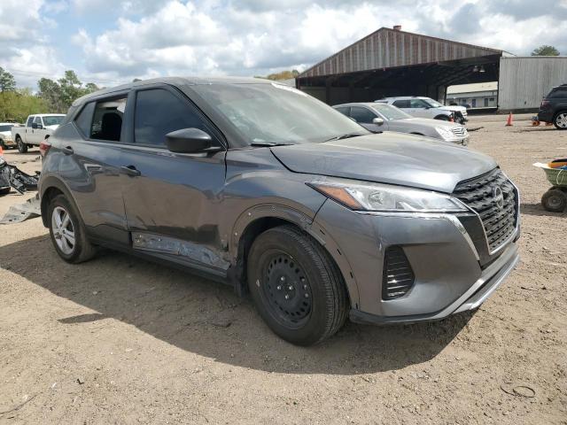 3N1CP5BVXNL519553 - 2022 NISSAN KICKS S GRAY photo 4