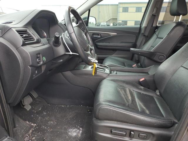 5FNYF6H54KB067757 - 2019 HONDA PILOT EXL GRAY photo 7