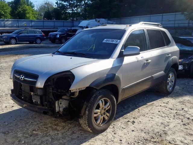 KM8JN72D78U877227 - 2008 HYUNDAI TUCSON SE  photo 2