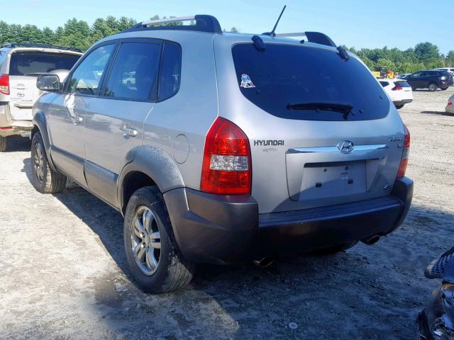 KM8JN72D78U877227 - 2008 HYUNDAI TUCSON SE  photo 3