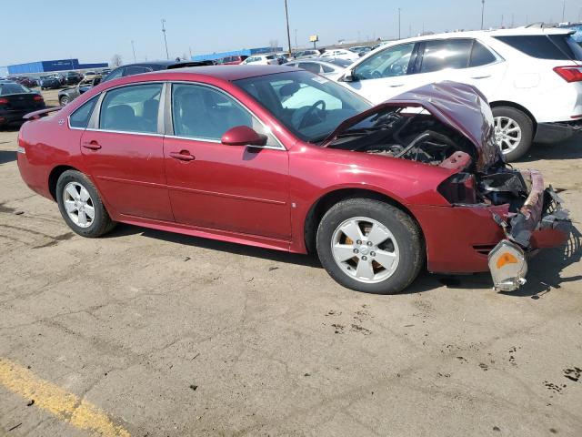 2G1WT57KX91231231 - 2009 CHEVROLET IMPALA 1LT RED photo 4