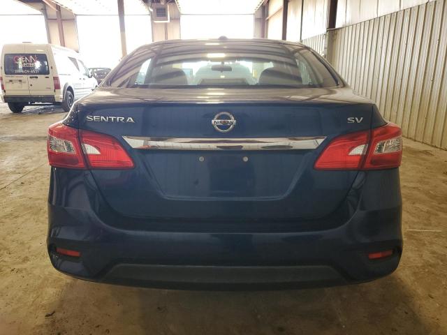 3N1AB7AP9JY312119 - 2018 NISSAN SENTRA S BLUE photo 6