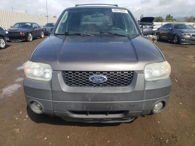 1FMYU03115KE24452 - 2005 FORD ESCAPE XLT GRAY photo 5