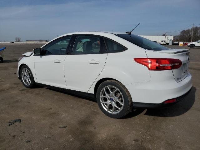 1FADP3F27FL314281 - 2015 FORD FOCUS SE WHITE photo 2