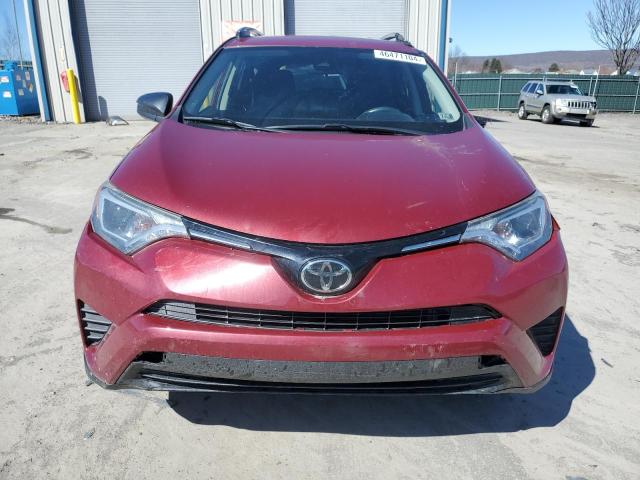 JTMBFREV1JD227109 - 2018 TOYOTA RAV4 LE RED photo 5