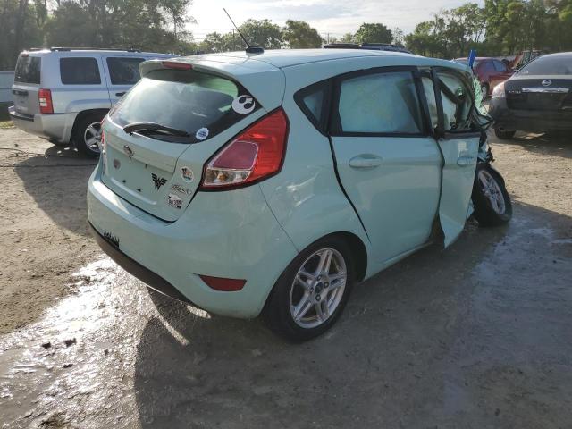 3FADP4EJXHM141016 - 2017 FORD FIESTA SE TURQUOISE photo 3