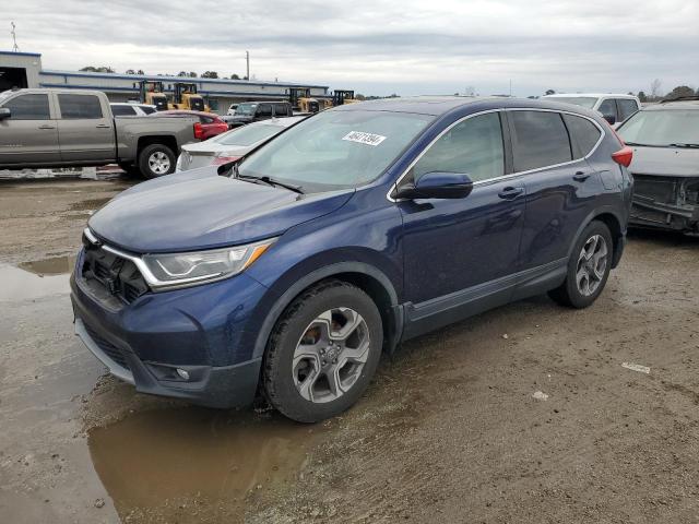 7FARW1H52KE014969 - 2019 HONDA CR-V EX BLUE photo 1