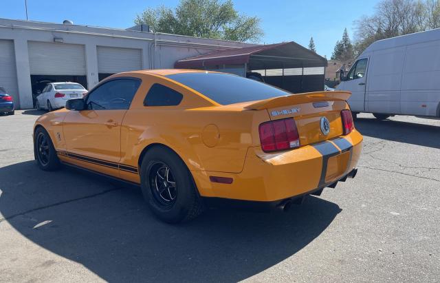 1ZVHT88S795139702 - 2009 FORD MUSTANG SHELBY GT500 ORANGE photo 3