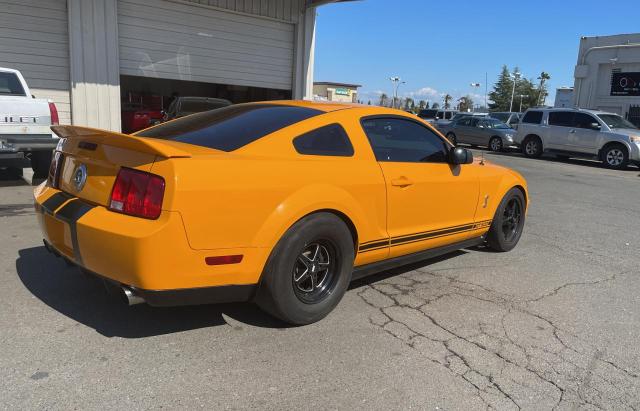 1ZVHT88S795139702 - 2009 FORD MUSTANG SHELBY GT500 ORANGE photo 4