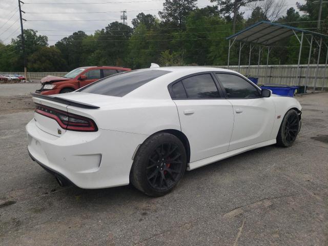 2C3CDXGJXKH689024 - 2019 DODGE CHARGER SCAT PACK WHITE photo 3