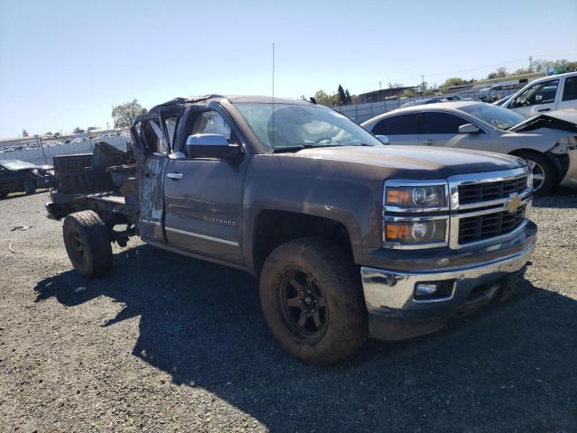 1GCVKSEC7EZ226215 - 2014 CHEVROLET SILVERADO K1500 LTZ BROWN photo 4