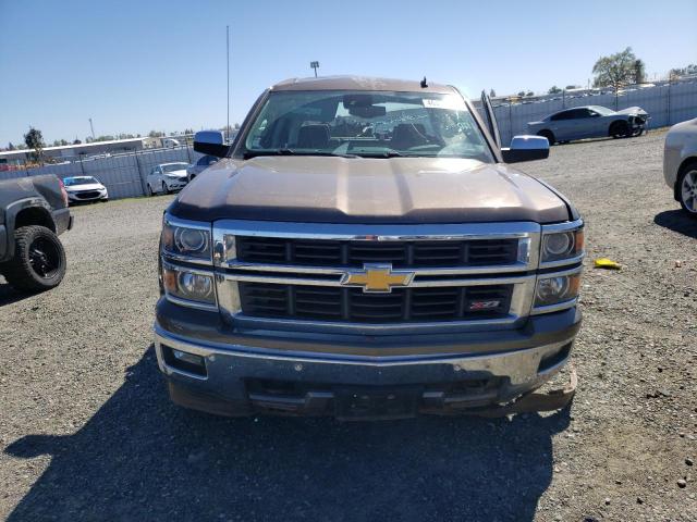 1GCVKSEC7EZ226215 - 2014 CHEVROLET SILVERADO K1500 LTZ BROWN photo 5