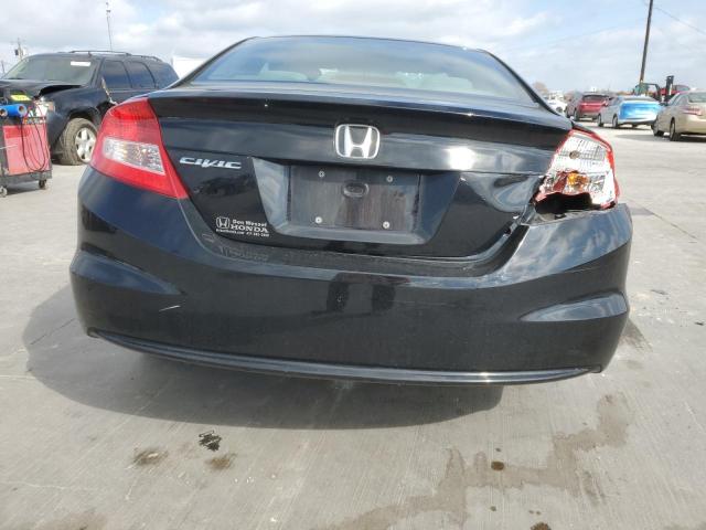 2HGFG3B5XCH553434 - 2012 HONDA CIVIC LX BLACK photo 6