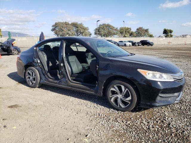 1HGCR2F39GA176664 - 2016 HONDA ACCORD LX BLACK photo 4