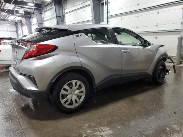 JTNKHMBX3K1025115 - 2019 TOYOTA C-HR XLE SILVER photo 3