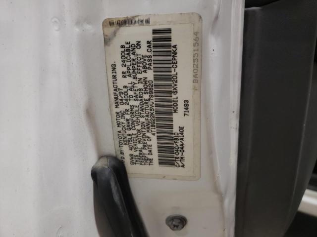 4T1BG22K5VU799820 - 1997 TOYOTA CAMRY CE WHITE photo 12