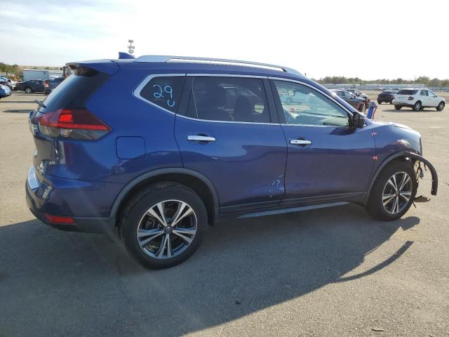 JN8AT2MV9KW396253 - 2019 NISSAN ROGUE S BLUE photo 3