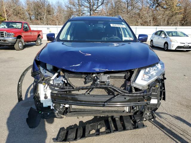 JN8AT2MV9KW396253 - 2019 NISSAN ROGUE S BLUE photo 5