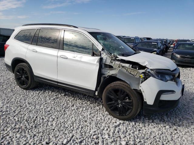 5FNYF6H29MB012567 - 2021 HONDA PILOT SE WHITE photo 4