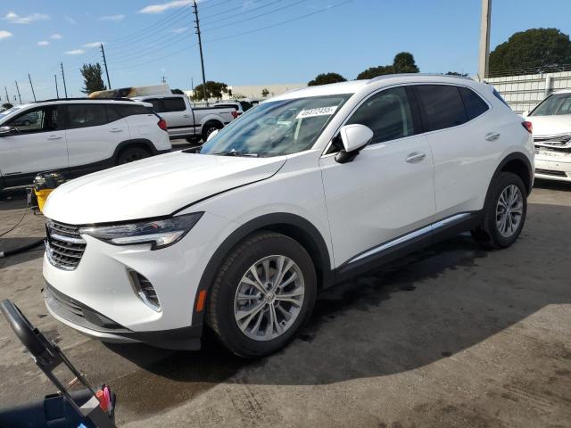 LRBAZLR46ND009866 - 2022 BUICK ENVISION PREFERRED WHITE photo 1