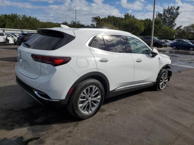 LRBAZLR46ND009866 - 2022 BUICK ENVISION PREFERRED WHITE photo 3