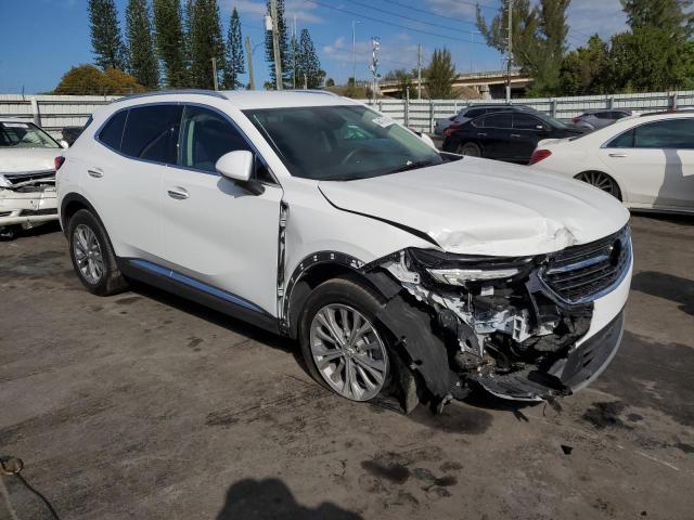 LRBAZLR46ND009866 - 2022 BUICK ENVISION PREFERRED WHITE photo 4