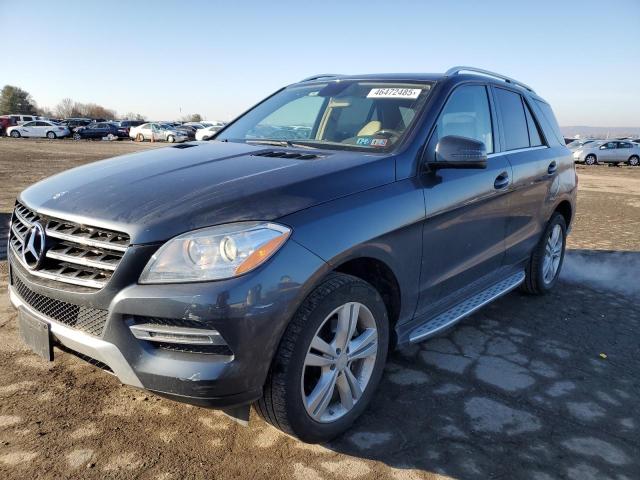 4JGDA5HBXDA204933 - 2013 MERCEDES-BENZ ML 350 4MATIC GRAY photo 1