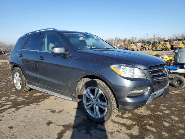 4JGDA5HBXDA204933 - 2013 MERCEDES-BENZ ML 350 4MATIC GRAY photo 4